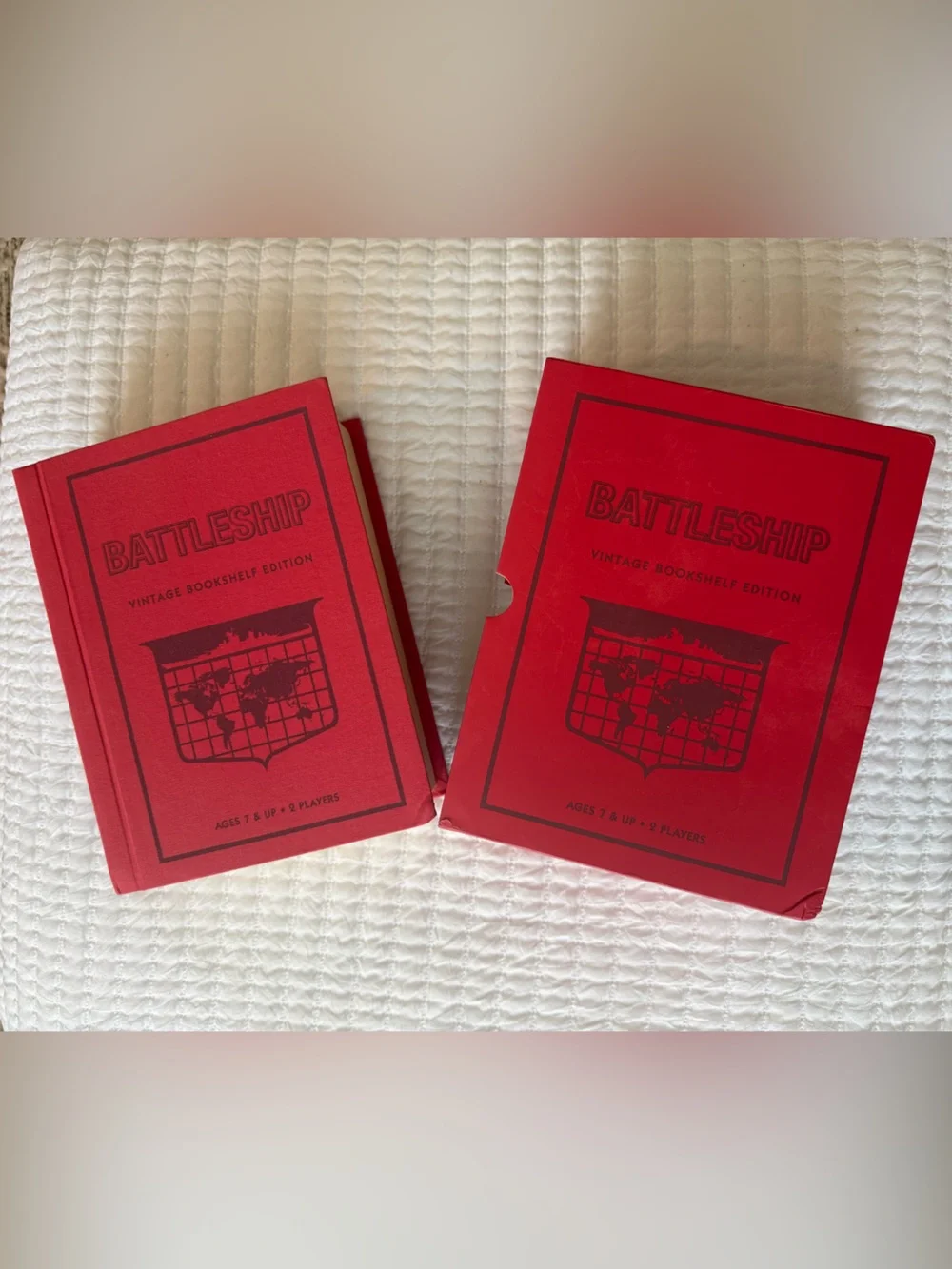 Battleship Vintage Bookshelf Edition Board Game New Never Used